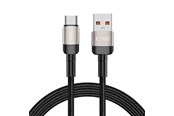 USB kabel - Tech-Protect  UltraBoost Evo Cable USB-C / USB-A 100W 5A 2m - Titanium - 5906203690756
