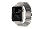 Smartwatch - Tilbehør - Tech-Protect  SteelBand Bracelet for Apple Watch 4 / 5 / 6 / 7 / 8 / 9 / SE / Ultra 1 / 2 (42/44/45/49 mm) - Titanium - 5906302300501