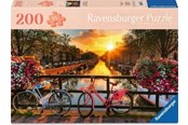Puslespil - Ravensburger Sunset in Amsterdam 200p Ad - 9+ - 12001733