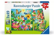 Puslespil - Ravensburger Bugs Bugs Bugs 3x49p - 5+ - 12004130