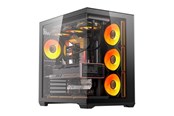 Kabinet - Darkflash C280 Computer Case + 7 Fans - Kabinet - Sort - C280 BLK +7F