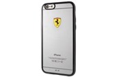 Mobil - Covers & Cases - Ferrari Racing Shield Case for Samsung Galaxy S7 - Transparent Black - 3700740377581