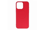 Mobil - Covers & Cases - Hurtel Liquid Silicone Case MagSafe for iPhone 16 Pro - Red - 5907769363498