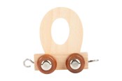 Trælegetøj - Small Foot - Wooden Letter Train - O - 12 pieces - 7474-display12