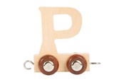 Trælegetøj - Small Foot - Wooden Letter Train - P - 12 pieces - 7475-display12
