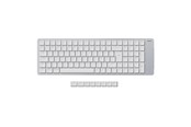 Tastatur - Lofree Flow 2 100 Silver - Kailh Void Silent - Tastatur - Nordisk - Hvid - OE926Flow2 White 100 Void ISO-EU