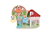 Babylegetøj - Small Foot - Wooden Ferris Wheel FSC Jungle Friends - 12764
