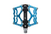 Cykeltilbehør - Rockbros JT201012LBL bicycle pedal set - blue - Rockbros-JT201012LBL