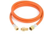 Grill og tilbehør - Meva Connection reduction to tourist gas cylinder G 3/8" L - 7/16" hose 1.5m - 8590584475414