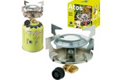 Grill og tilbehør - Meva Gas Tourist Stove for Gas Cartridges with 7/16" ATOS 1.8kW Thread - 8427921002104