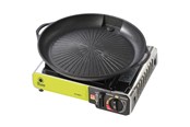 Grill og tilbehør - Meva Grill grate and grill pan for a gas camping stove - 8590584575367
