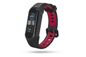 Smartwatch - Tilbehør - Tech-Protect  Armour Strap for Xiaomi Mi Smart Band 5 / 6 / 6 NFC - Black & Red - 6216990211591