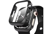 Mobil - Beskyttelsesglas - Tech-Protect Defense360 Case for Apple Watch 7 / 8 / 9 (45 mm) - Black - 9589046918575