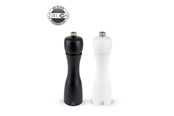 Køkkentilbehør - Peugeot Tahiti Set of Manual Salt and Pepper Mills in Wood Black and White 20cm - 2/2427700