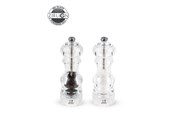 Køkkentilbehør - Peugeot Nancy Set of Manual Salt and Pepper Mills Acrylic 18 cm - 2/90081800