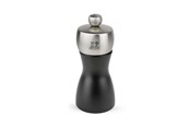 Køkkentilbehør - Peugeot Fidji Salt Mill in Wood and Stainless Steel Black 12 cm - 2129000