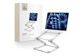 Tablet - Andet Tilbehør - Tech-Protect ULS400 Universal Fold-Out Stand for Laptop up to 17" - Silver - 9589046919398