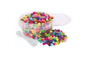 Kreativt Legetøj - Playbox Small Plastic Beads 850 pcs - 5+ Years - 27516