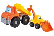 Legetøjsbil - Impulse Toys Truck & Backhoe Loader - 492