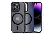 Mobil - Covers & Cases - Tech-Protect  MagMat MagSafe Case for iPhone 14 Pro - Matte Black - 9589046925474