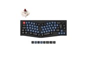 Tastatur - Keychron Q8 QMK Wired 65% Alice Layout - Gateron G Pro Brown - Ergonomisk tastatur - Nordisk - Sort - Q8-M3-BO