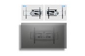 Vægbeslag, AV-Beslag & AV-Møbler - StarTech.com Startech mounting kit - articulating - for flat panel - low profile - TAA Compliant - Max 85 kg - recommended for 100" - 100AP1-TV-WALL-MOUNT