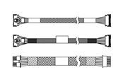 Kabler - diverse - Lenovo storage cable kit - 4X97A87062