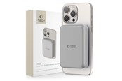 Powerbank - Tech-Protect PB11 LifeMag MagSafe 10000 mAh - Titanium Powerbank - Sølv - 10000 mAh - 5906302309504