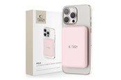 Powerbank - Tech-Protect LifeMag PB10 Power Bank with MagSafe 5000mAh 15W USB-C Port - Pink + USB-C Cable Powerbank - Pink - 5000 mAh - 5906302309528