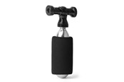 Cykeltilbehør - Rockbros CO₂ pump aluminum alloy valve head cartridge-free Presta/Schrader compatible - black - Rockbros-420003001