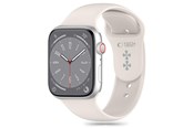 Smartwatch - Tilbehør - Tech-Protect  Silicone Strap for Apple Watch 4 / 5 / 6 / 7 / 8 / 9 / SE (38 / 40 / 41 mm) - Beige - 5906302310159