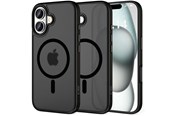 Mobil - Covers & Cases - Tech-Protect MagMat MagSafe Case for iPhone 16 - Black - 5906302311088