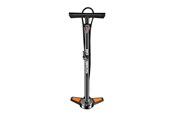 Cykeltilbehør - Rockbros GP6532B Floor Pump with Pressure Gauge - Black and Orange - Rockbros-GP6532B