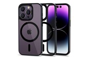 Mobil - Covers & Cases - Tech-Protect MagMat MagSafe Case for iPhone 14 Pro - Clear Black - 9589046925481