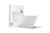 Tasker - Tech-Protect  SmartShell Case for MacBook Air 13" M2 / M3 / 2022-2024 - Clear Glitter - 9589046924095