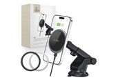 Mobil - Adaptere & Opladere - Tech-Protect A2 Car Phone Holder with MagSafe 15W Inductive Charger for Cockpit - Black - 9589046926723
