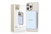 Powerbank - Tech-Protect LifeMag PB10 Power Bank with MagSafe 5000mAh 15W USB-C Port - Blue + USB-C Cable Powerbank - Blå - 5000 mAh - 9589046926693