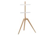 Vægbeslag, AV-Beslag & AV-Møbler - NorStone Vision Wood Tripod TV Stand - Max - recommended for - NPRVISWOOMWB