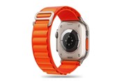 Smartwatch - Tilbehør - Tech-Protect Nylon Pro Strap for Apple Watch 4 / 5 / 6 / 7 / 8 / 9 / SE / Ultra 1 / 2 (42 / 44 / 45 / 49 mm) - Orange - 9490713928356