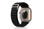 Smartwatch - Tilbehør - Tech-Protect Nylon Pro Strap for Apple Watch 4 / 5 / 6 / 7 / 8 / 9 / SE / Ultra 1 / 2 (42 / 44 / 45 / 49 mm) - Black - 9490713928370