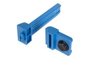 Rack skabe - Middle Atlantic Forward Small Device Mounting Clamps - Blue - Pack of 4 - FWD-SIDECLMP-4