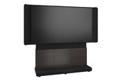Vægbeslag, AV-Beslag & AV-Møbler - Middle Atlantic Forum stand - for LCD display / video conferencing system - 66" 3 bay dark finish - asian night black charcoal grey - TAA Compliant - Max 68 kg - recommended for 80"-85" - FM-DS-6675FS-EA3B