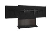 Vægbeslag, AV-Beslag & AV-Møbler - Middle Atlantic Forum stand - for 2 LCD displays / video conference system - 66" 3 bay dark finish - asian night charcoal grey black - TAA Compliant - Max 136 kg - recommended for 55" - FM-DS-6675FS-GA3B