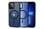 Mobil - Covers & Cases - Tech-Protect MagMat MagSafe Case for iPhone 12 / 12 Pro - Navy Matte - 9490713933084