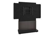Vægbeslag, AV-Beslag & AV-Møbler - Middle Atlantic Forum stand - for LCD display / video conferencing system - dark finish - asian night asian night and charcoal grey - TAA Compliant - Max 68 kg - recommended for 75" - FM-DS-4875FS-CA3B