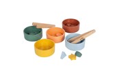 Babylegetøj - Small Foot - Wooden Montessori Sorting Game with Pliers - 12814
