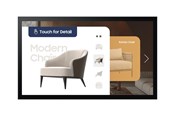 Digital skiltning & Hotel - Samsung QM32C-T QMC-T Series - 32" LED-backlit LCD display - Full HD - for digital signage / interactive communication - LH32QMCTBGCXEN