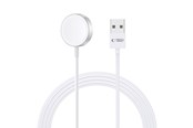 Mobil - Adaptere & Opladere - Tech-Protect UltraBoost Inductive Magnetic Charger with USB-A Connector for Apple Watch 1.2m - White - 9490713932773