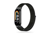 Smartwatch - Tilbehør - Tech-Protect Nylon Strap for Xiaomi Smart Band 8 / 8 NFC - Black - 9490713935118