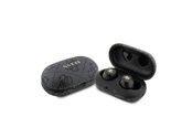 Hovedtelefoner/headset - GUESS 4G Metal TWS Headphones with ENC Charging Station - Black - 3666339220839